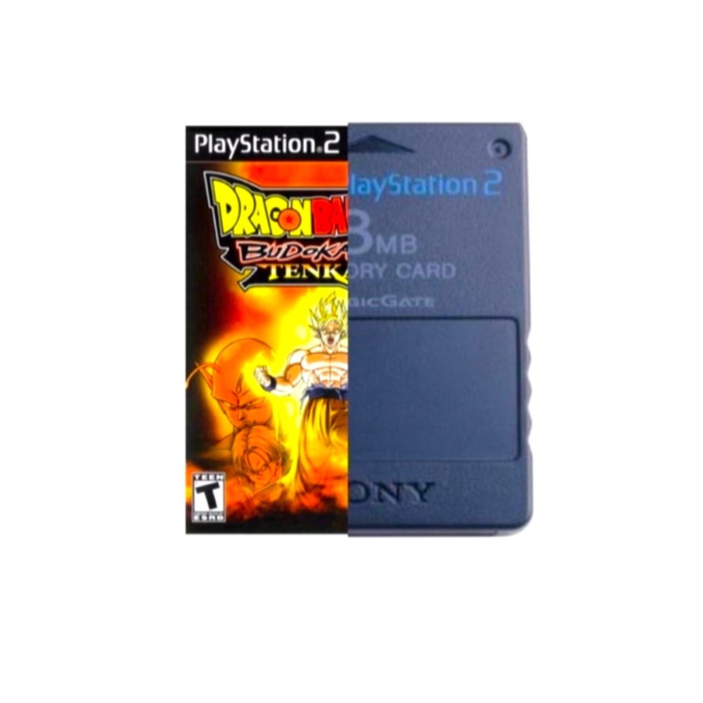 PS2: 8MB Memory Card Saved Game Data - Dragon Ball Z: Budokai Tenkaichi